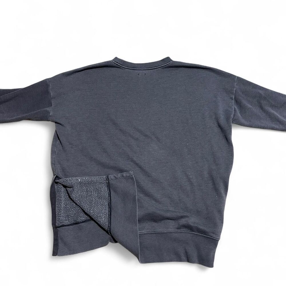 Aerie Women's Grey and Navy Sweatshirt
